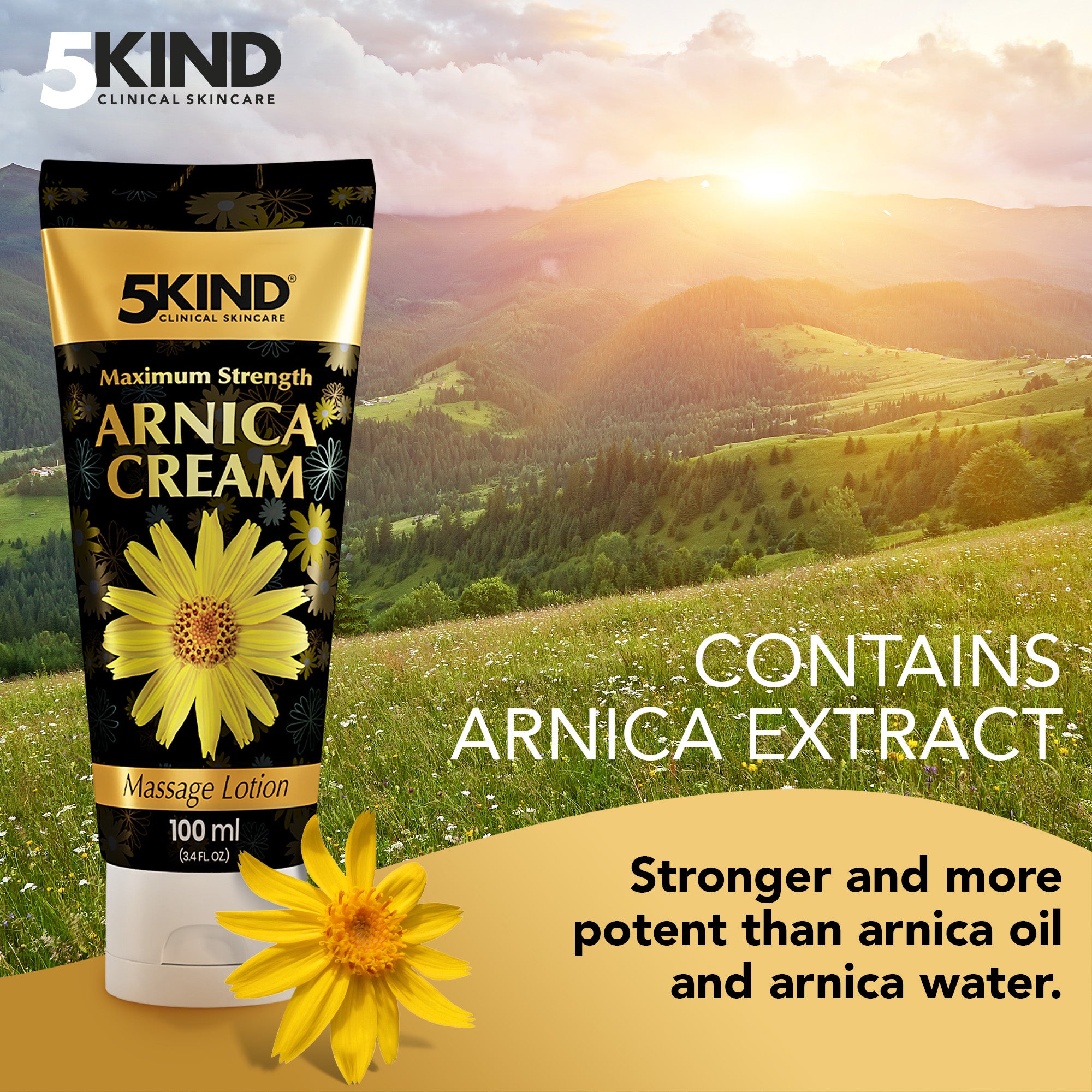 5Kind launches a new high concentration Arnica Massage Lotion – 5kind ...