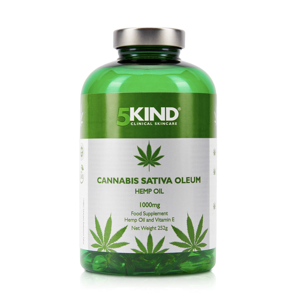 5Kind Cannabis Sativa Seed Oil 1000mg Softgels