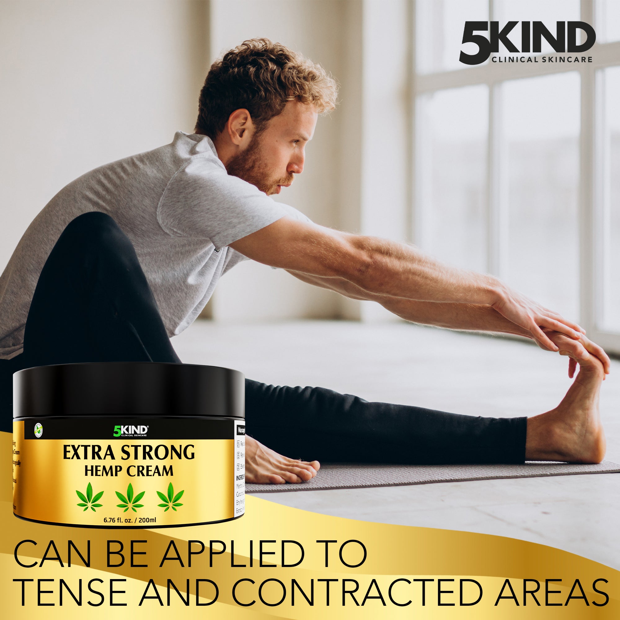 5Kind Extra Strong Hemp Cream 200ml