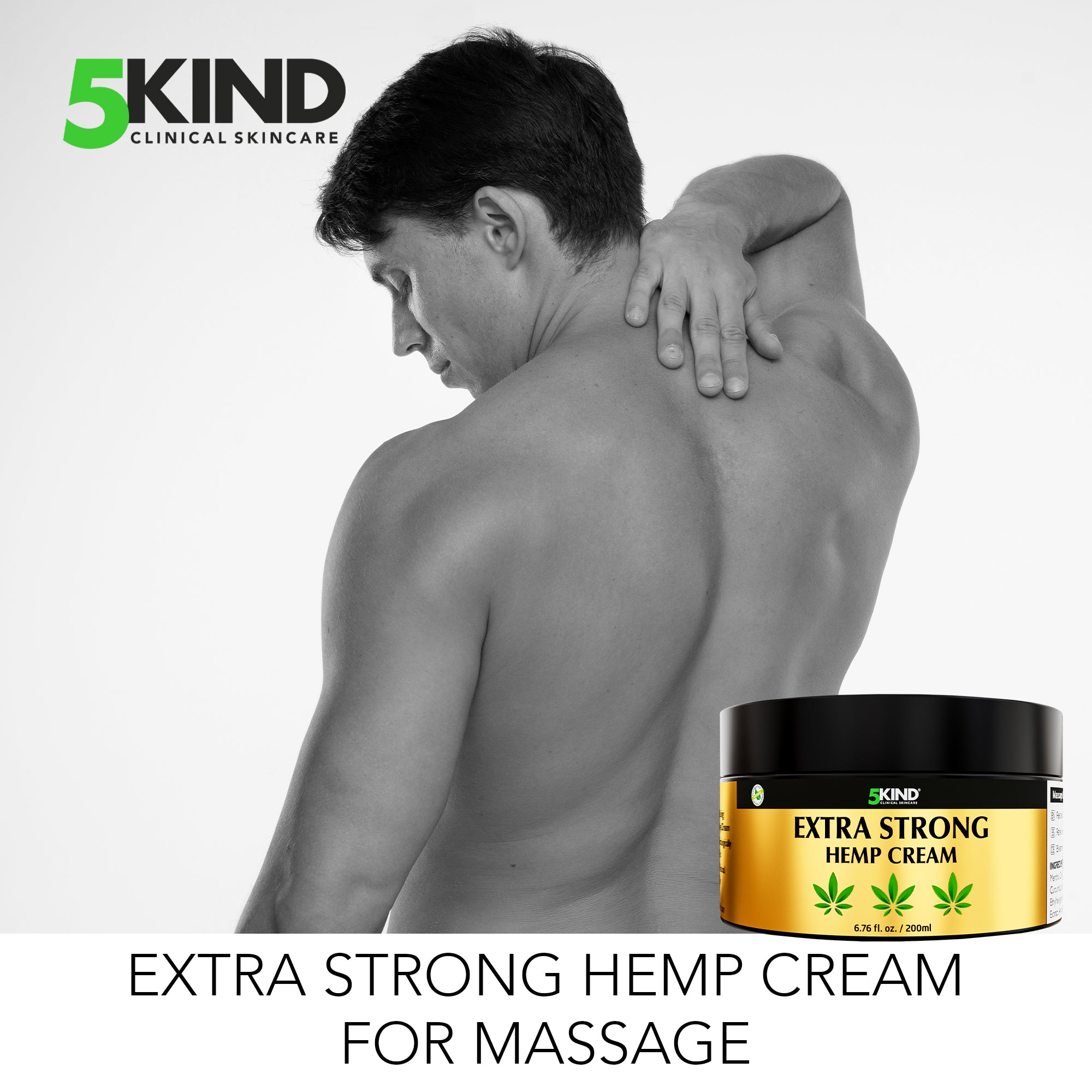 5Kind Extra Strong Hemp Cream 200ml