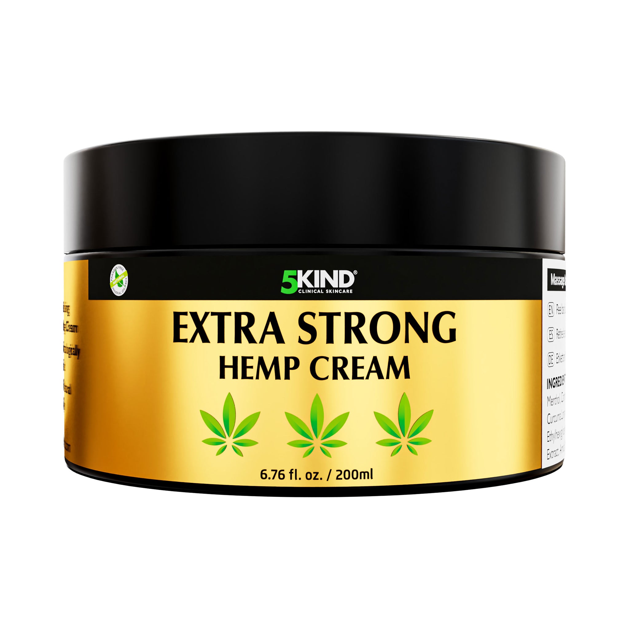 5Kind Extra Strong Hemp Cream 200ml